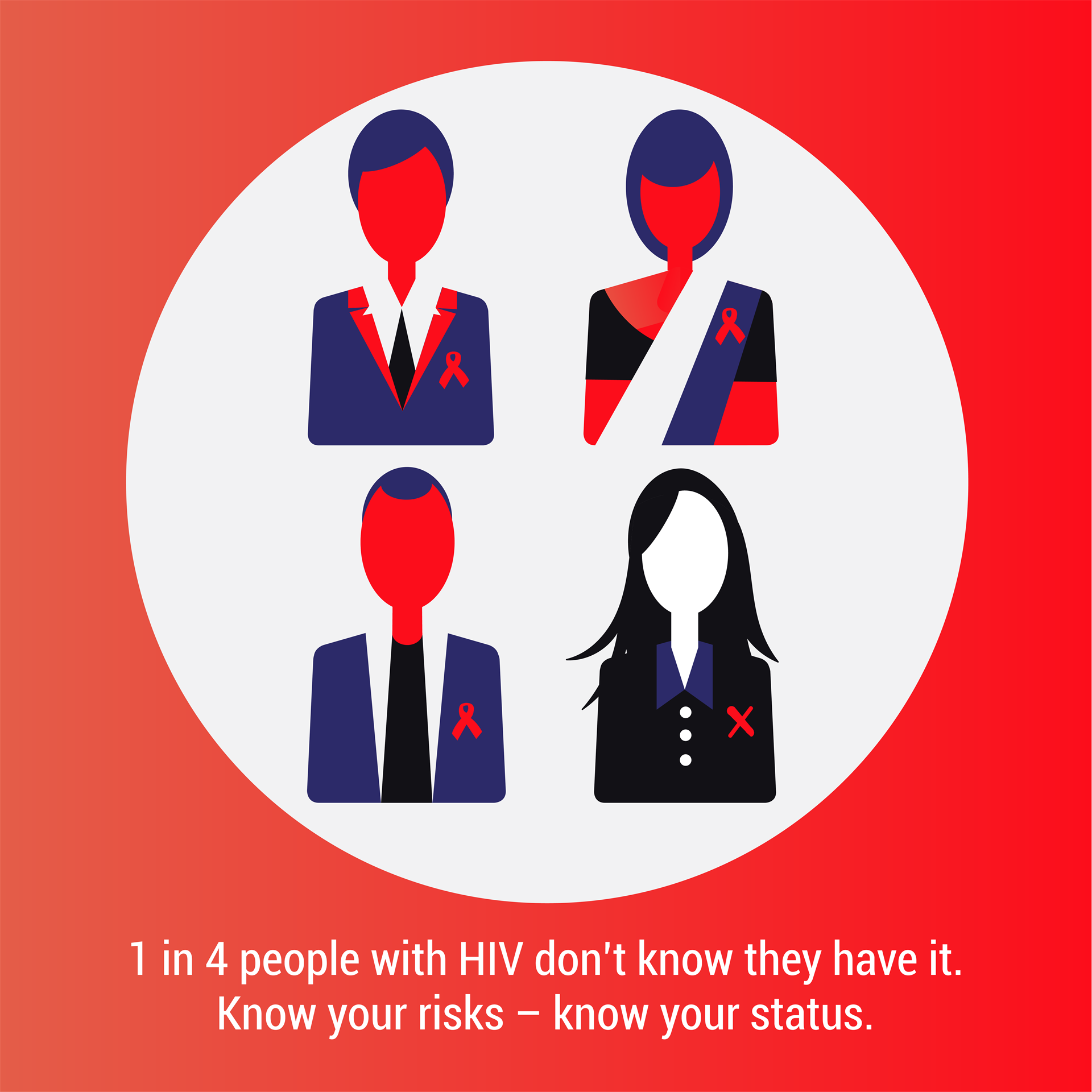 HIV awareness-1 in 4-EN