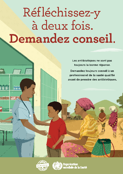 Antibiotic awareness poster