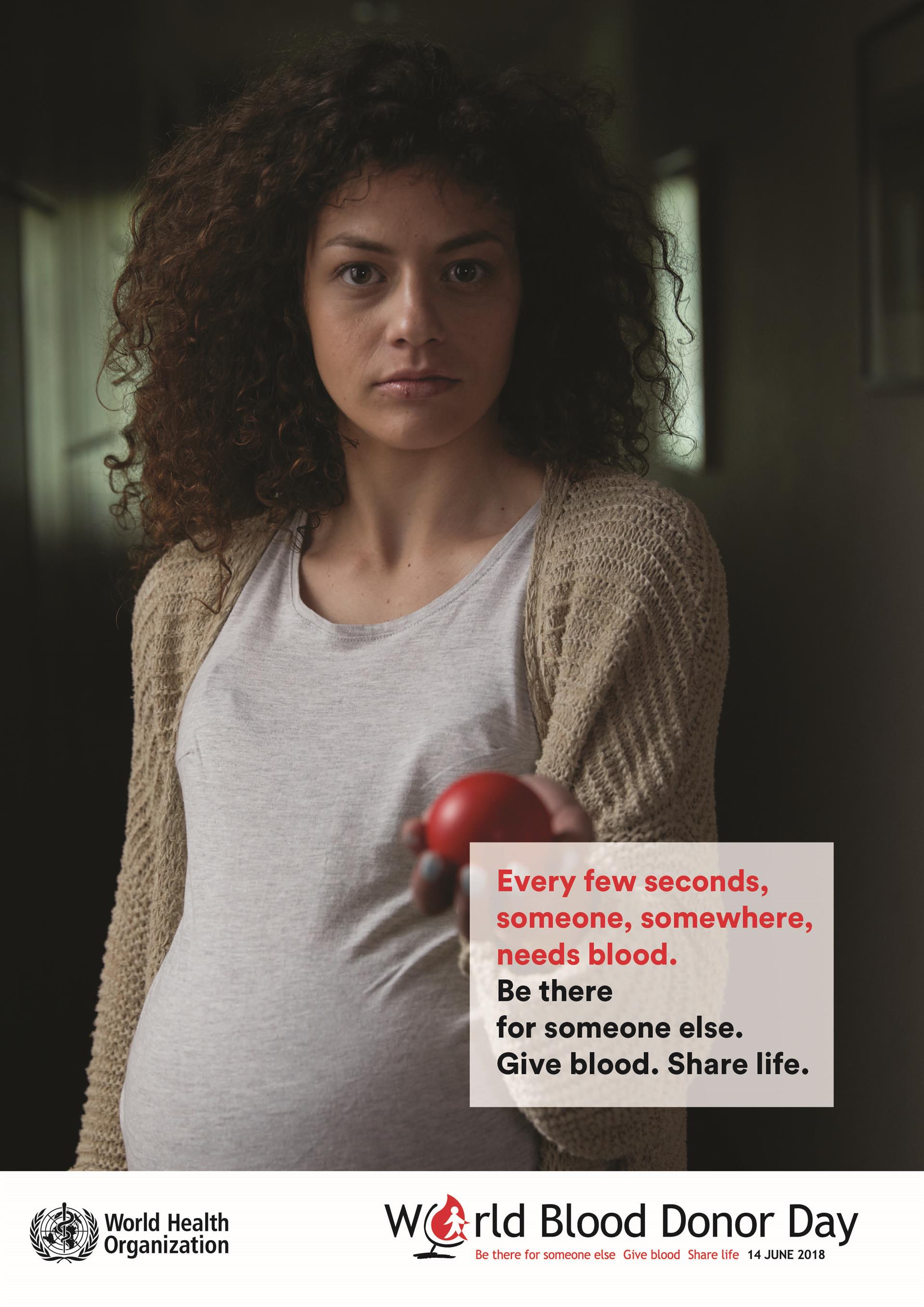 blood donor pregnant woman