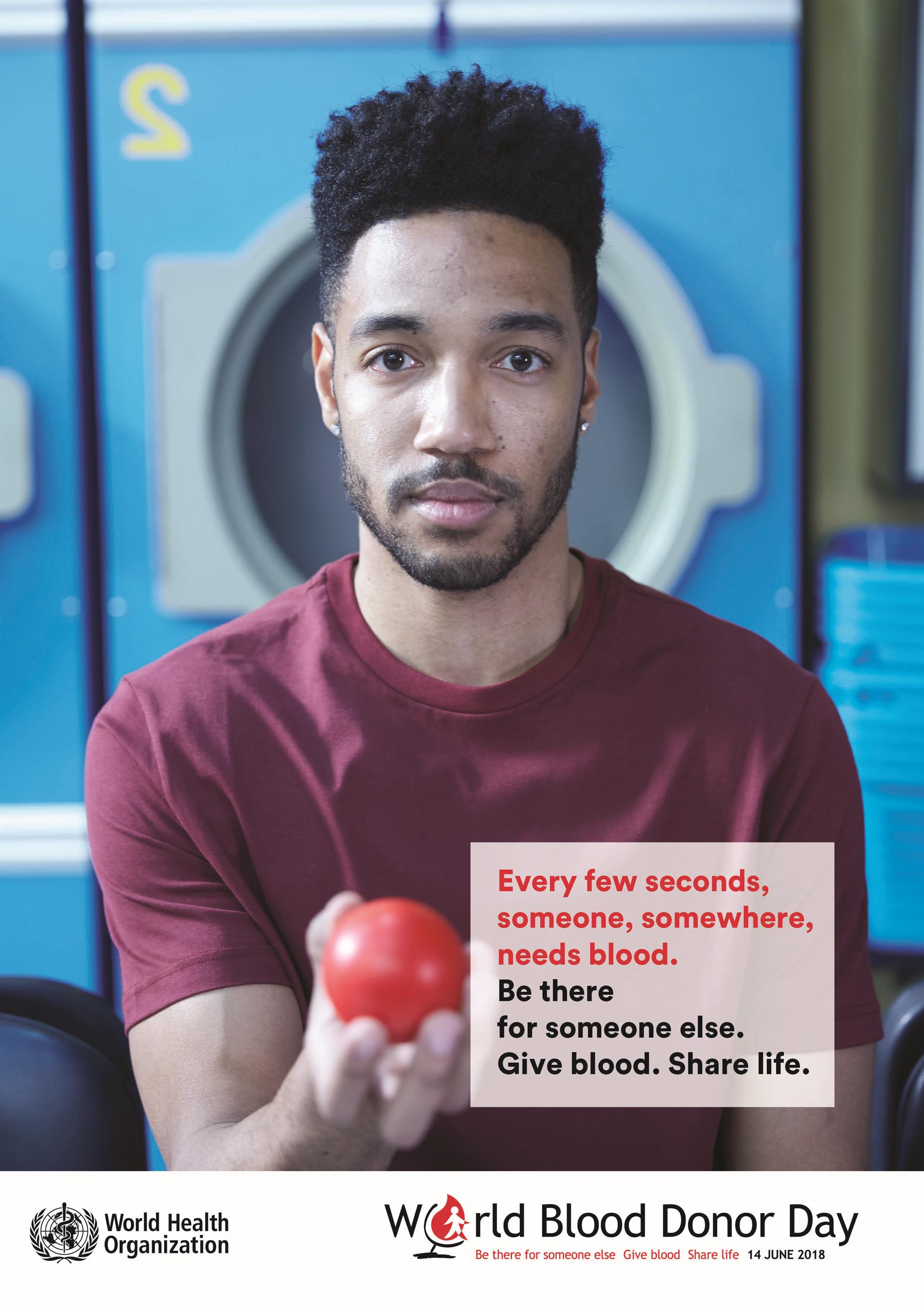 blood donor young man laundromat