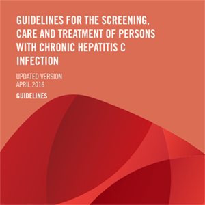 Guidelines hepatitis C infection