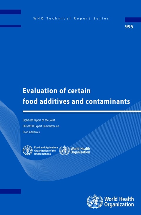 Eightieth report of the Joint FAO/WHO Expert Committee on Food Additives