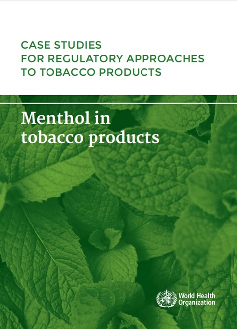 Case studies for regulatory approaches to tobacco products: menthol in tobacco products