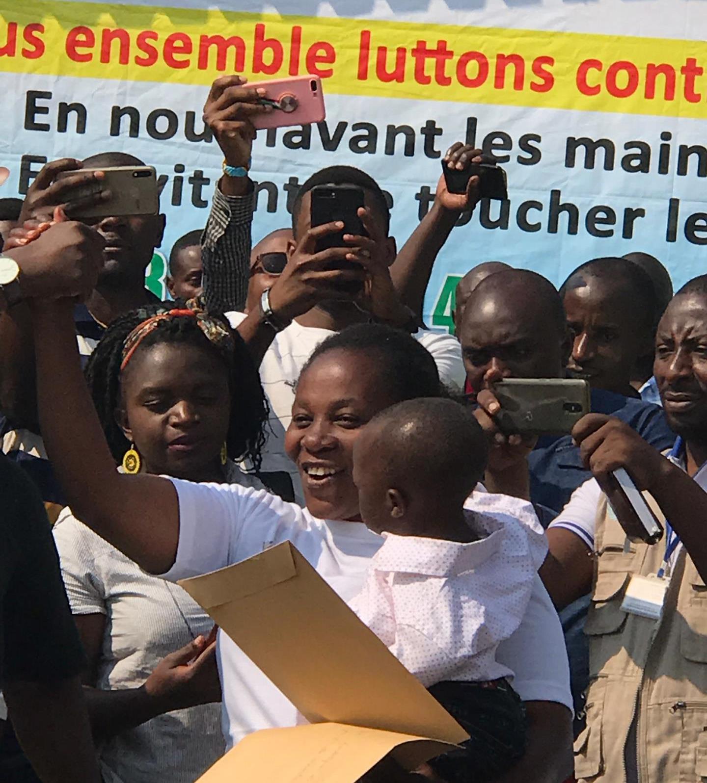 Mama Esperance and baby Ebenezer recover from Ebola