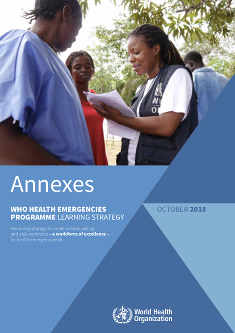 WHE Learning Strategy – Annexes