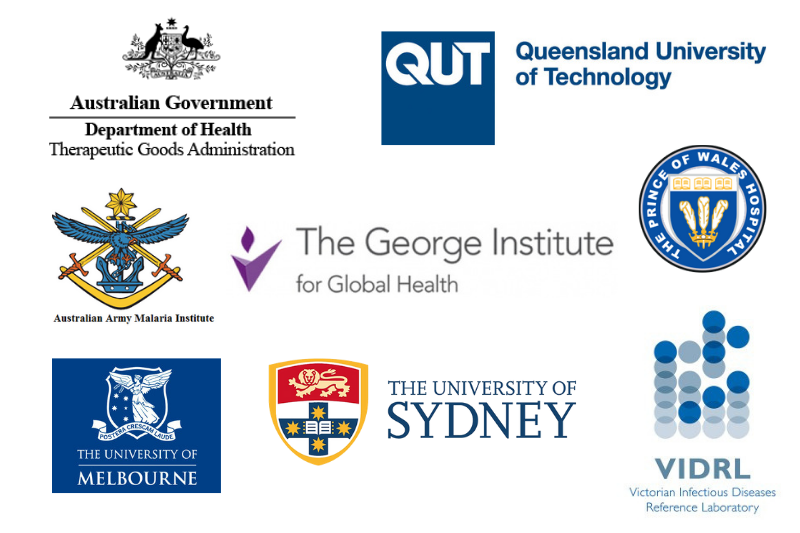 Australia collaborating centres logos