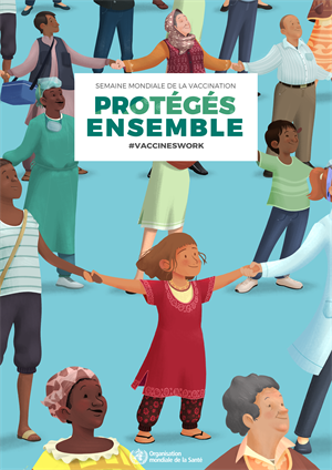 immunization week 2019 poster girl