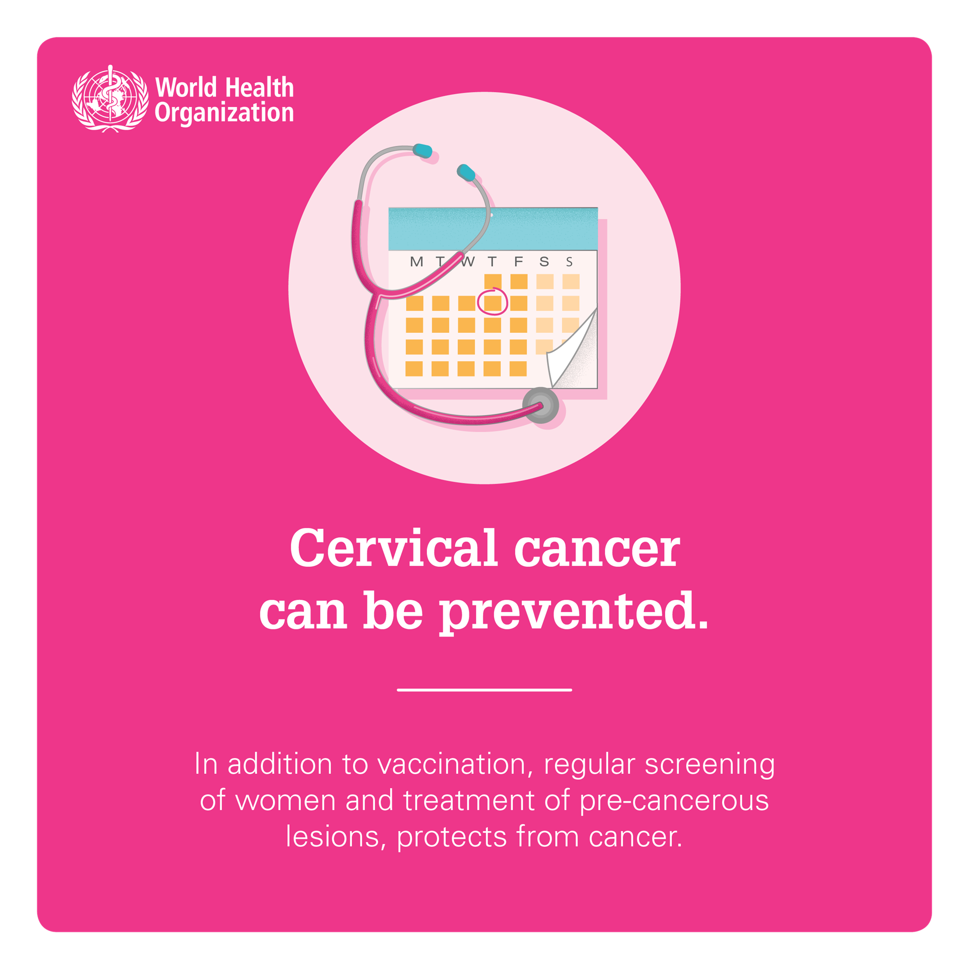cervical cancer can be prevented