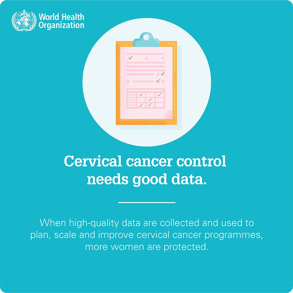 Infographic: Cervical cancer control needs good data