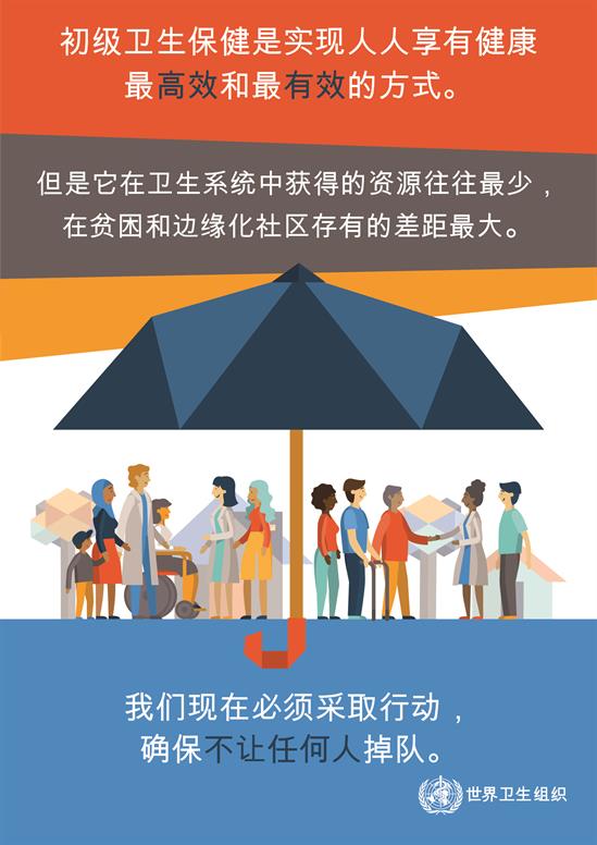 初级卫生保健是实现人人享有健康最高效和最有效的方式