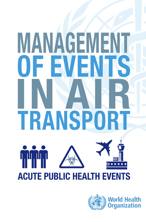Management of events in air transport