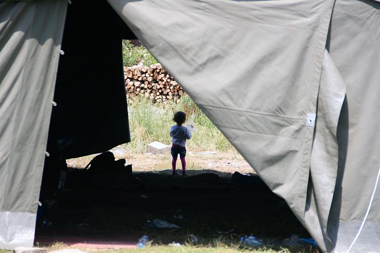 Refugee child Refugee child