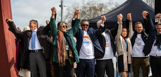 6 solidarity chain geneva world health day 2019 dr tedros