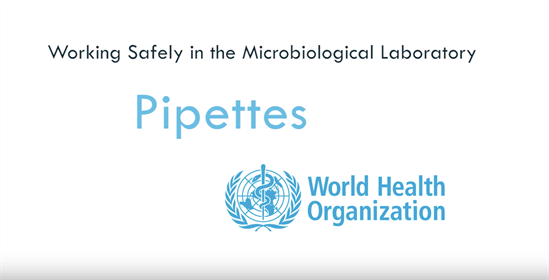 working safely pipettes