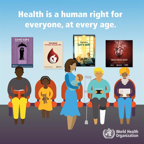 Health is a human right for everyone, at every age.