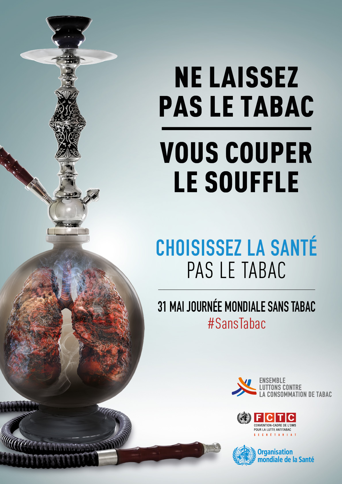 World No Tobacco Day shisha poster