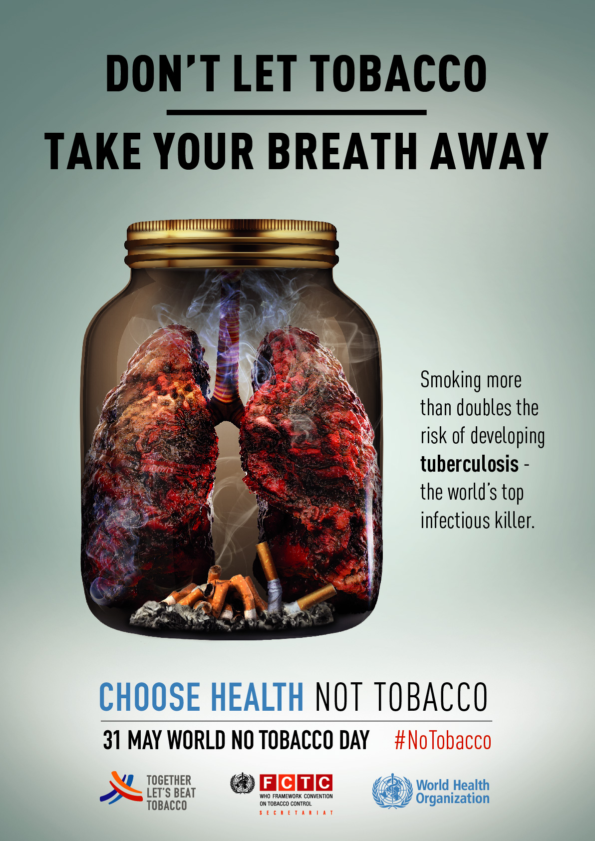 World No Tobacco Day poster