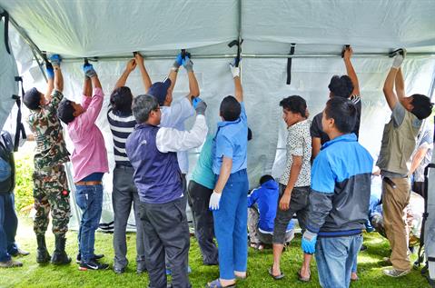 Visual mapping of the inter-agency landscape