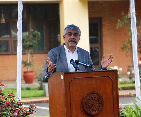 Dr. Jos Vandelaer, WHO Nepal