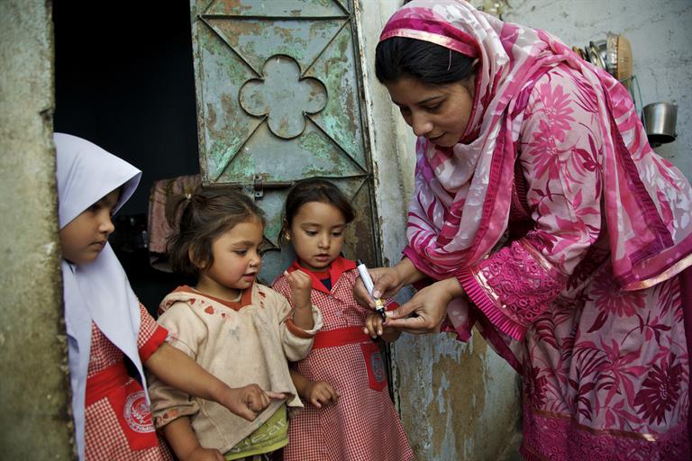 Farah Deba, a health worker 