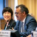 Dr Tedros, WHO Director-General speaking