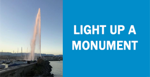 Light up a monument