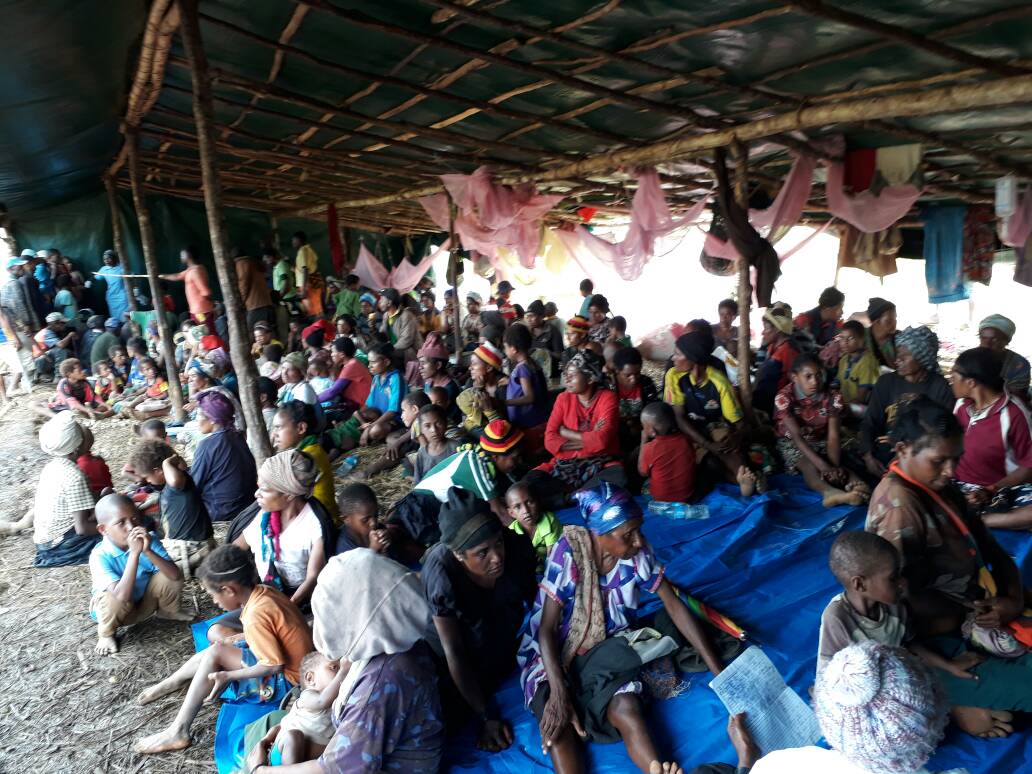 PNG earthquake Ulira Care Center in Tamenda, Southern Highlands